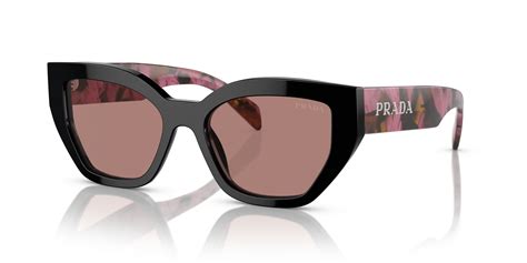 Prada SPR A09 Butterfly Sunglasses 